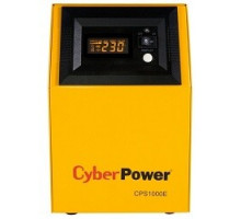 Инвертор CyberPower CPS 1000 E, 700 Вт/12 B, минимальное кол-во 2 батареи, в комплекте с сетевым проводом