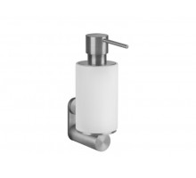 Дозатор для жидкого мыла, Gessi, 316, ширина, мм-75, глубина, мм-149, высота, мм-209, тип установки-настенный, цвет-Steel Brushed